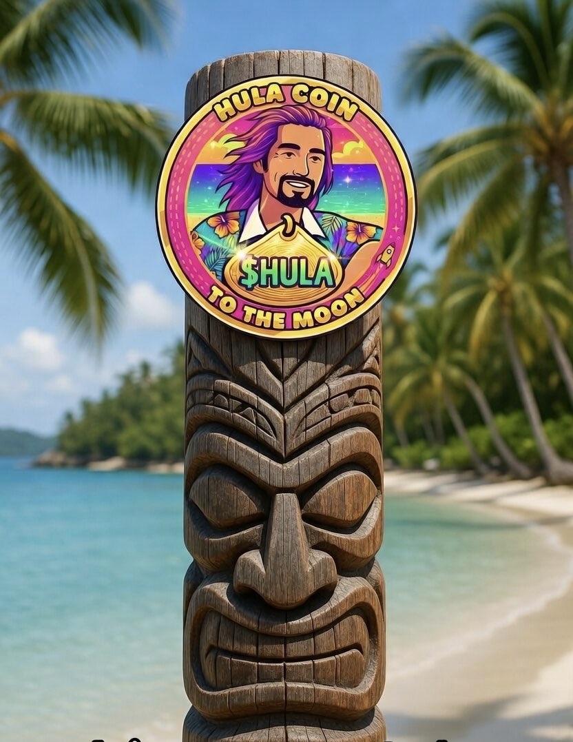 $HULA Tiki Mascot